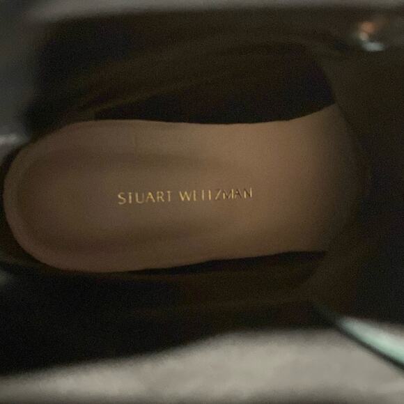 Stuart Weitzman Mckenzee Combat Boots 6.5 Green Lace Up - Picture 10 of 10